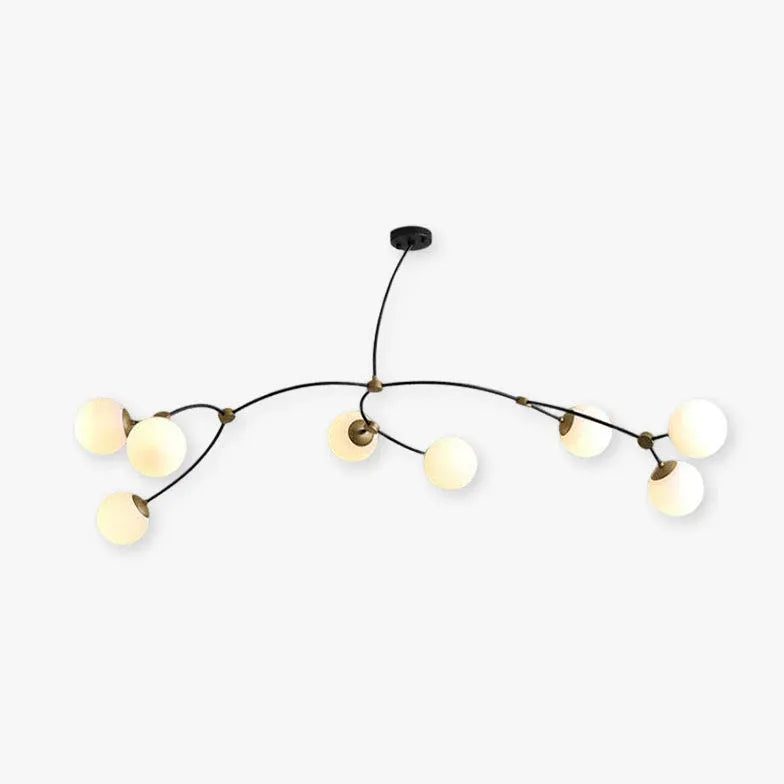 Lampadario a lampada nero design moderno minimalista - clowasit.com