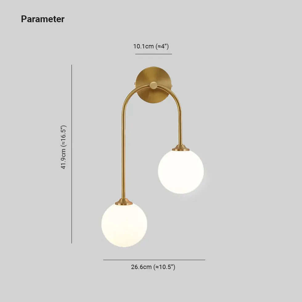 Lampadari da muro design moderno in ottone - clowasit.com
