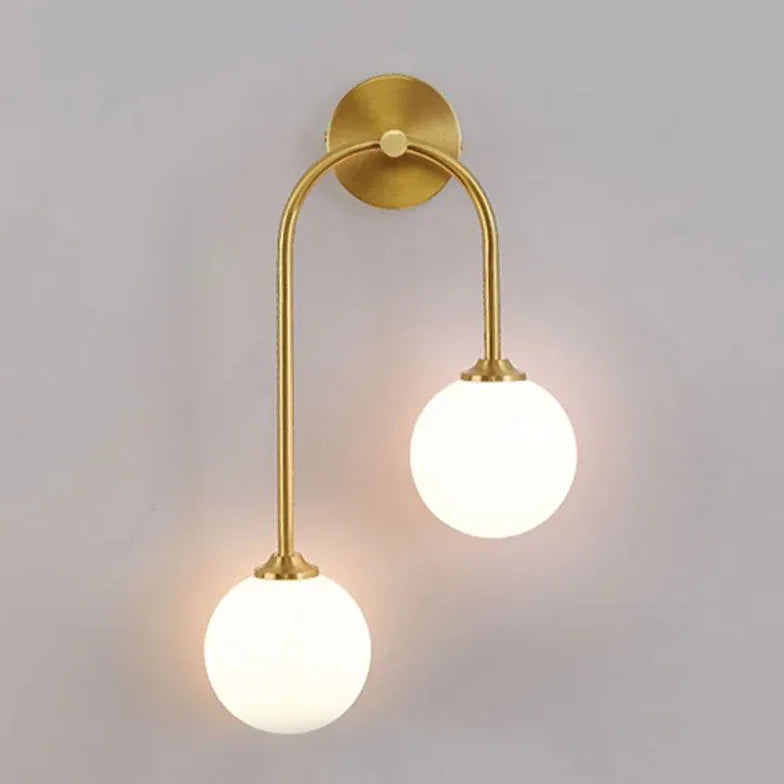 Lampadari da muro design moderno in ottone - clowasit.com