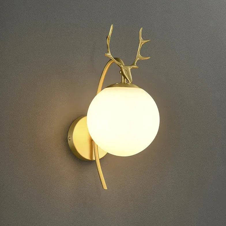 Lampadario muro vetro camera da letto elegante - clowasit.com