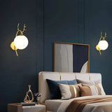 Lampadario muro vetro camera da letto elegante - clowasit.com