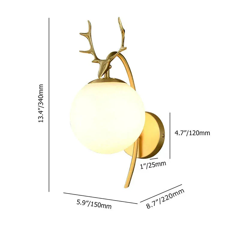 Lampadario muro vetro camera da letto elegante - clowasit.com