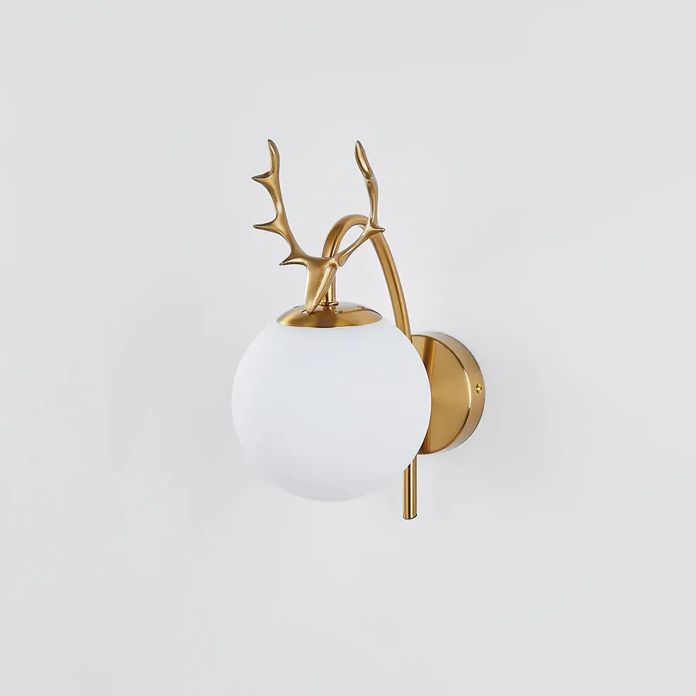 Lampadario muro vetro camera da letto elegante - clowasit.com