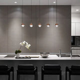 Lampadario sospensione moderno led vetro e metallo - clowasit.com
