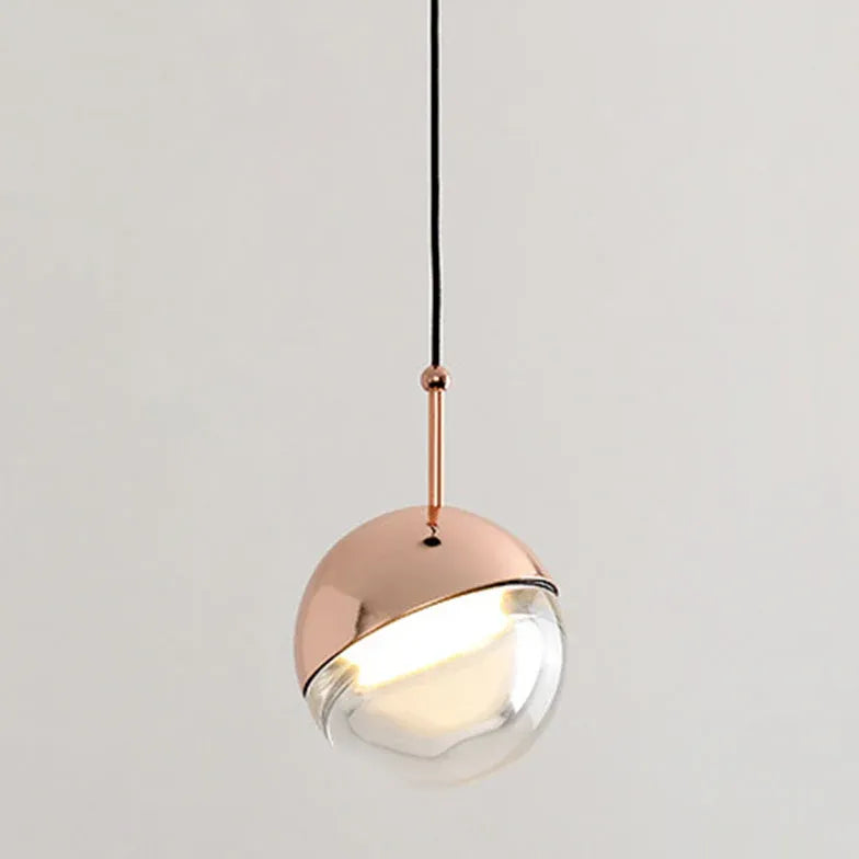 Lampadario sospensione moderno led vetro e metallo - clowasit.com