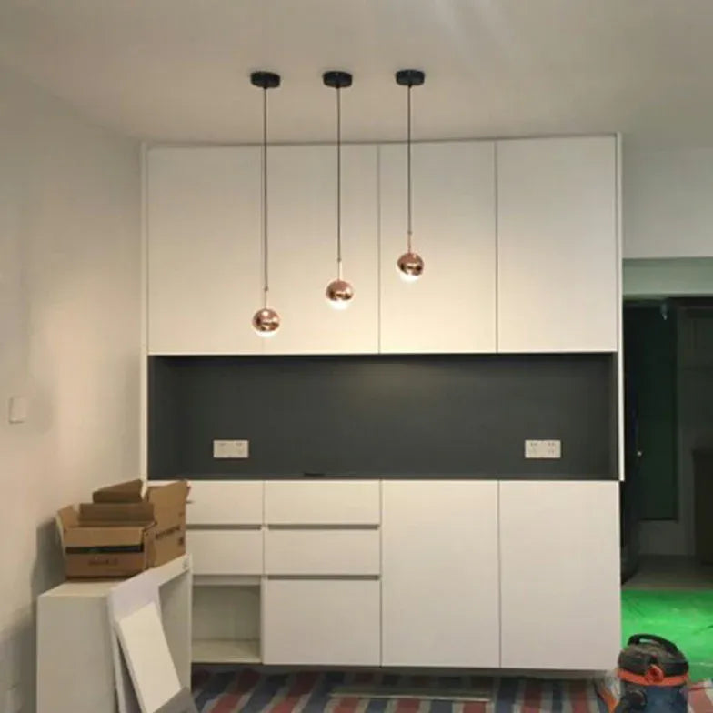 Lampadario sospensione moderno led vetro e metallo - clowasit.com