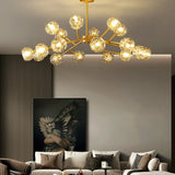 Coppe per lampadari moderni in vetro dorato - clowasit.com