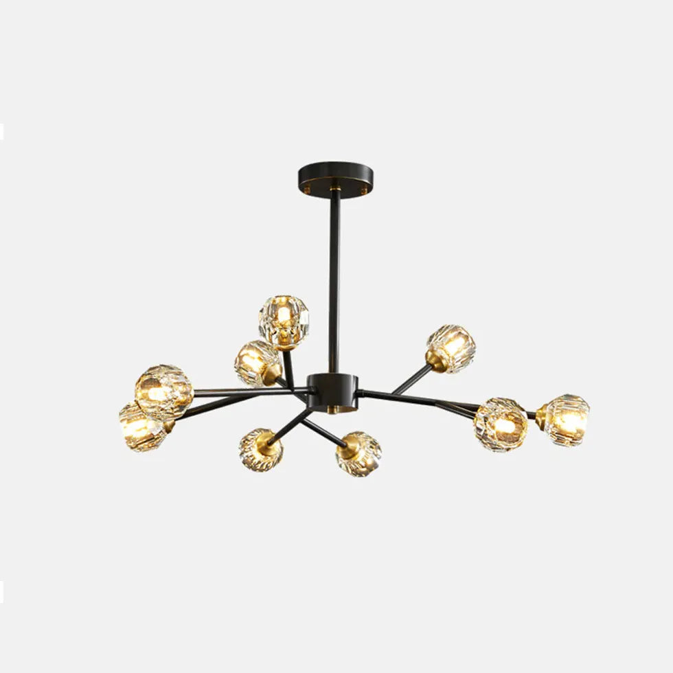 Coppe per lampadari moderni in vetro dorato - clowasit.com