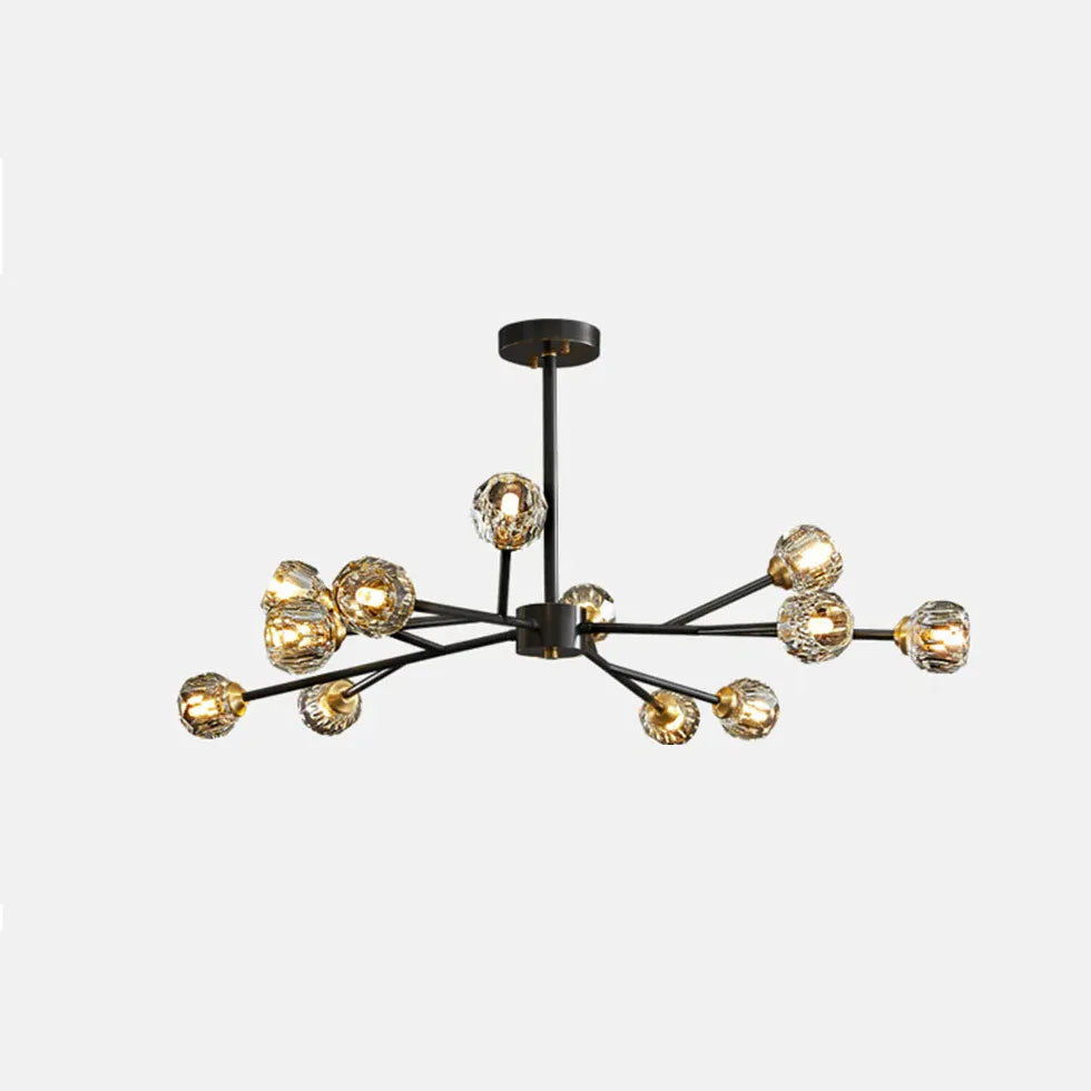 Coppe per lampadari moderni in vetro dorato - clowasit.com