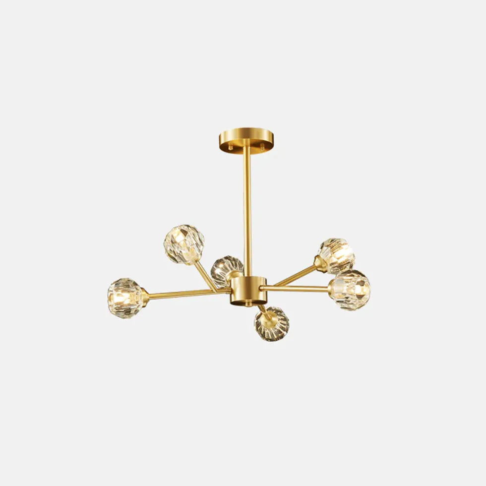 Coppe per lampadari moderni in vetro dorato - clowasit.com
