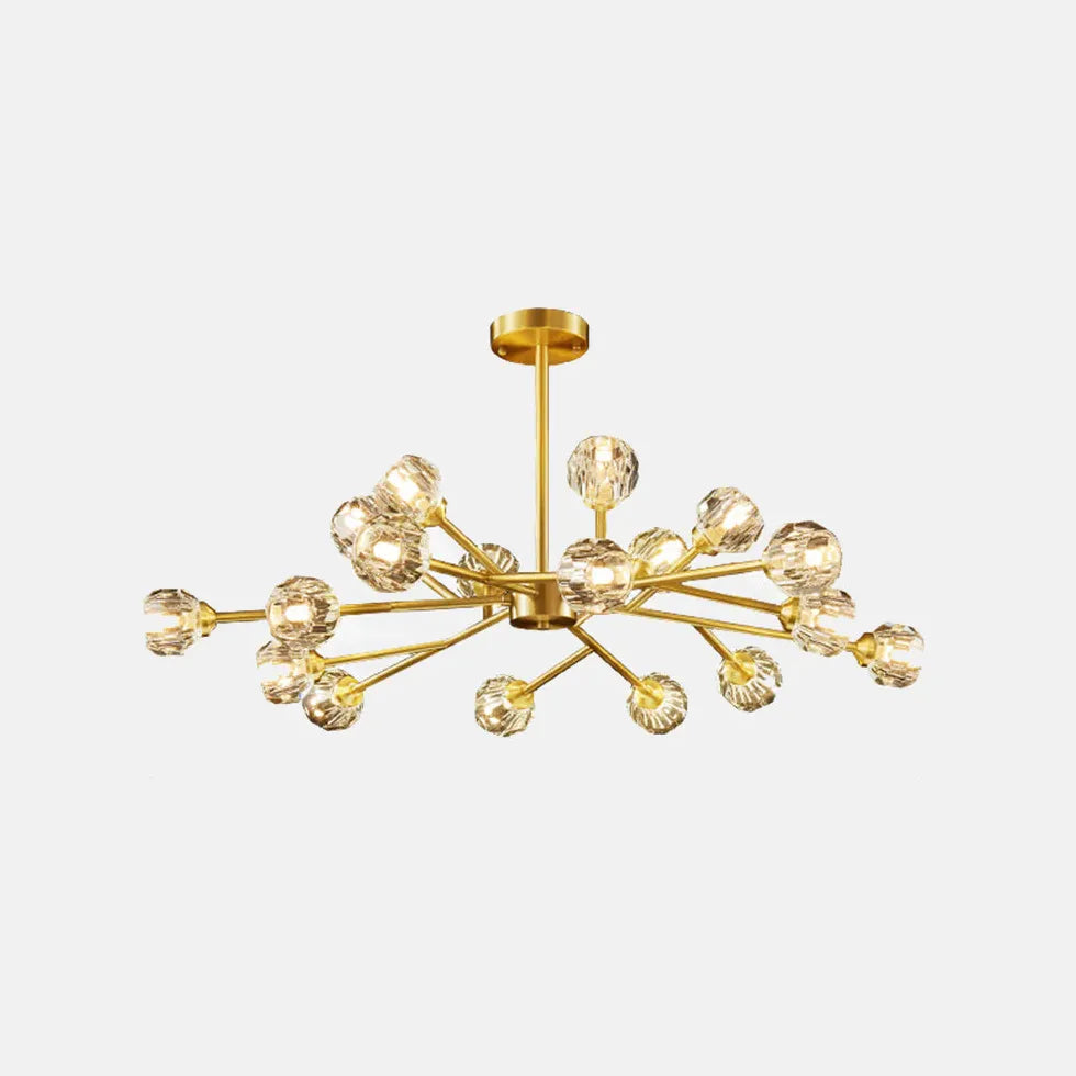 Coppe per lampadari moderni in vetro dorato - clowasit.com