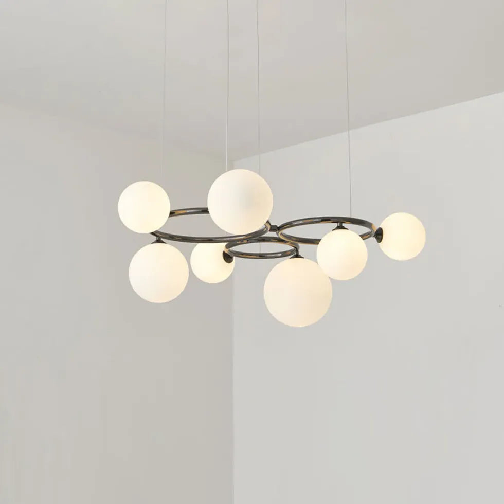 Lampadario moderno bolle design elegante e luminoso - clowasit.com