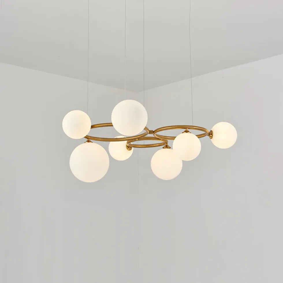 Lampadario moderno bolle design elegante e luminoso - clowasit.com