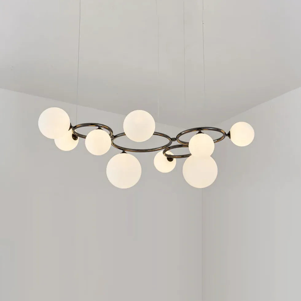 Lampadario moderno bolle design elegante e luminoso - clowasit.com