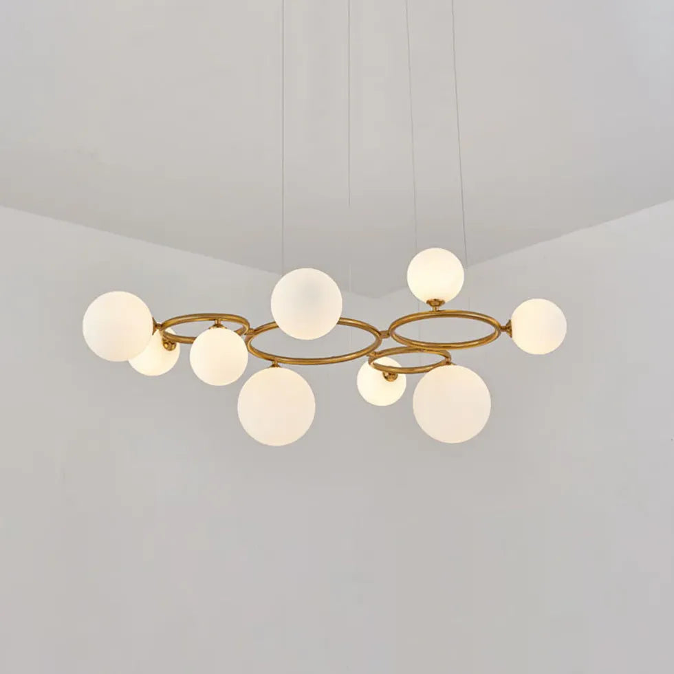 Lampadario moderno bolle design elegante e luminoso - clowasit.com