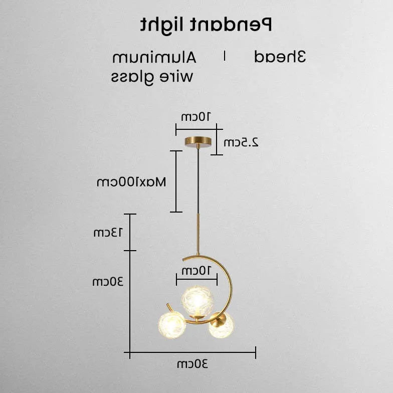 Lampadario Sfere Bianche Design Elegante e Moderno - clowasit.com