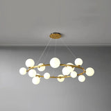 Lampadario Cupola Design Elegante in Vetro Moderno - clowasit.com
