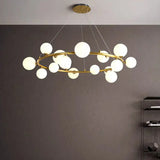Lampadario Cupola Design Elegante in Vetro Moderno - clowasit.com