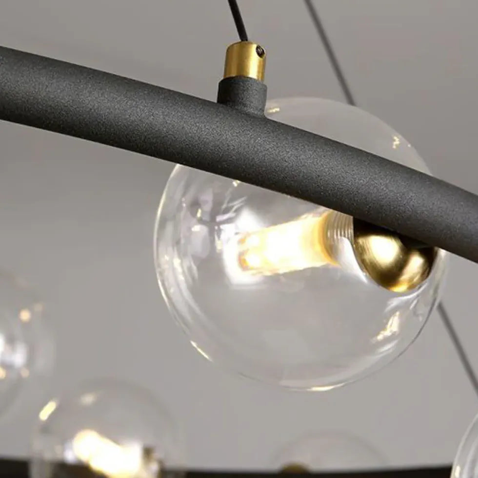 Lampadario Cupola Design Elegante in Vetro Moderno - clowasit.com