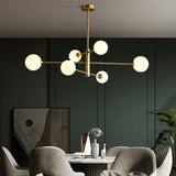 Lampadari Lusso Elegante con Sfere di Vetro - clowasit.com