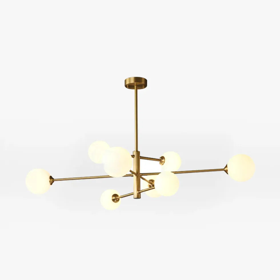 Lampadari Lusso Elegante con Sfere di Vetro - clowasit.com
