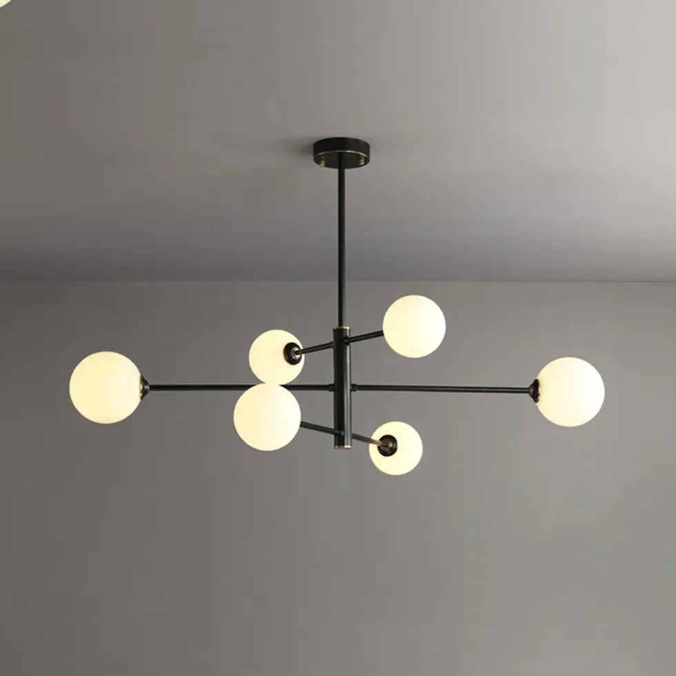 Lampadari Lusso Elegante con Sfere di Vetro - clowasit.com