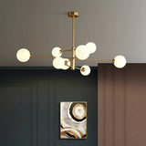 Lampadari Lusso Elegante con Sfere di Vetro - clowasit.com