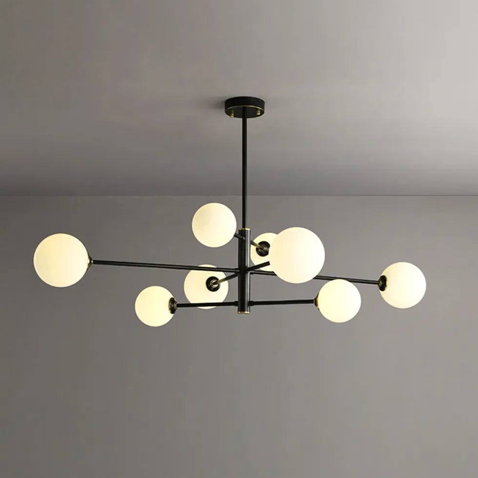 Lampadari Lusso Elegante con Sfere di Vetro - clowasit.com