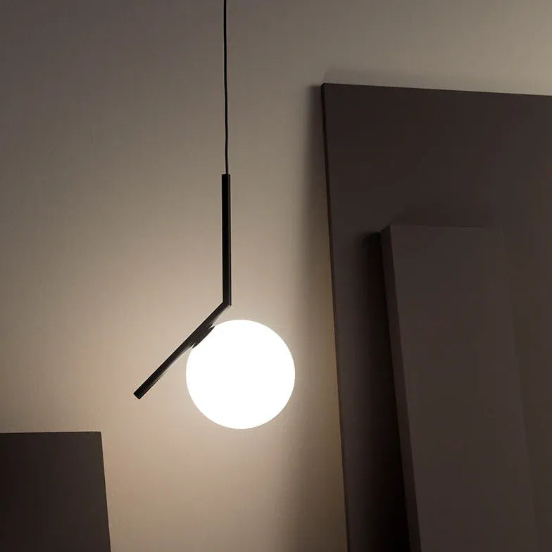 Shein Lampadari con Sfera di Vetro Ellittica - clowasit.com
