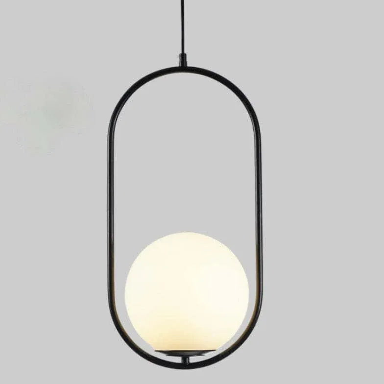 Shein Lampadari con Sfera di Vetro Ellittica - clowasit.com