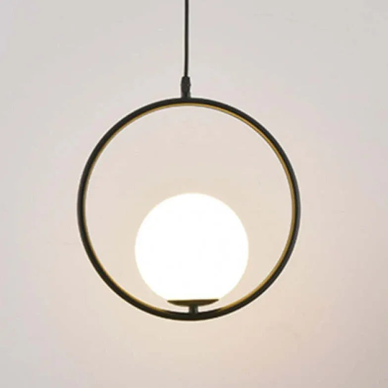 Shein Lampadari con Sfera di Vetro Ellittica - clowasit.com