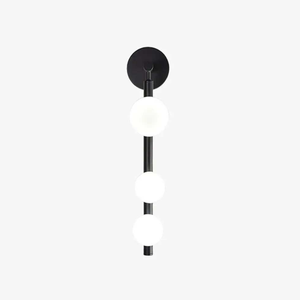 Lampadario Parete Moderno con Sfere di Vetro - clowasit.com