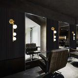 Lampadario Parete Moderno con Sfere di Vetro - clowasit.com