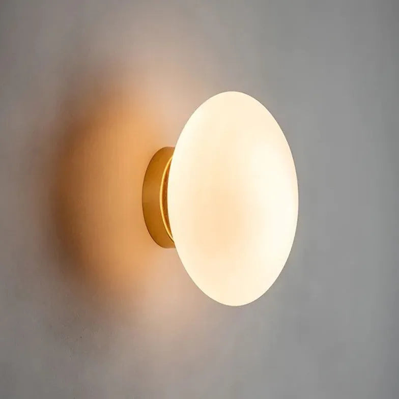 Lampadari moderni applique elegante con vetro bianco - clowasit.com