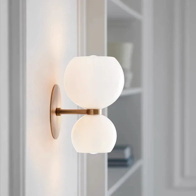 Lampade a sospensione doppie in vetro trasparente - clowasit.com