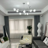 Lampadario sfere creativo in vetro ramificato - clowasit.com