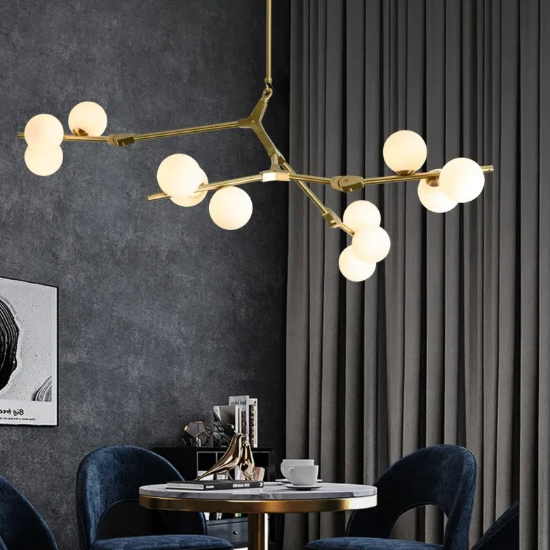 Lampadari a sfere Nordici Irregolari Ramificati - clowasit.com