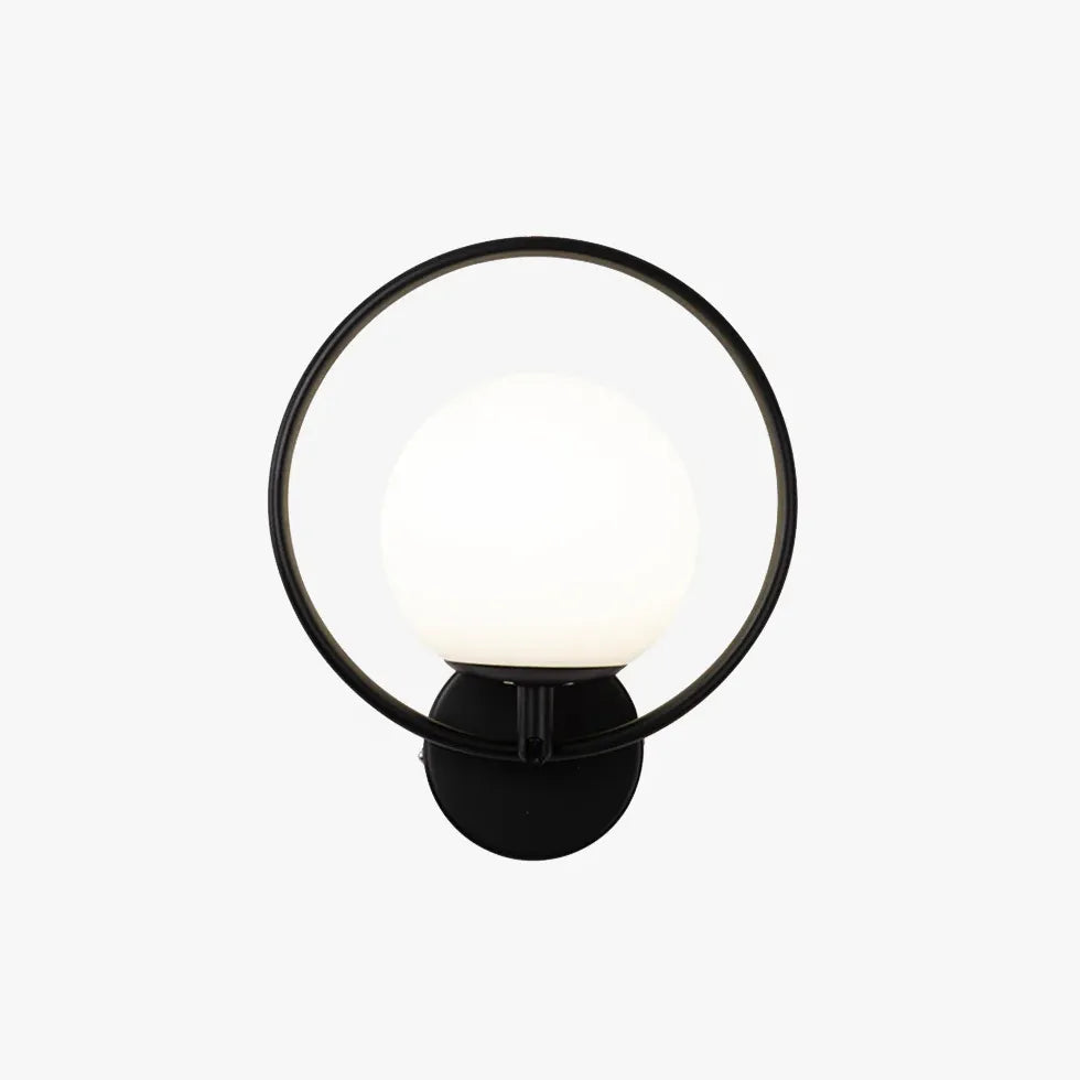 Lampadario da parete moderno con elegante nero - clowasit.com