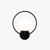 Lampadario da parete moderno con elegante nero - clowasit.com