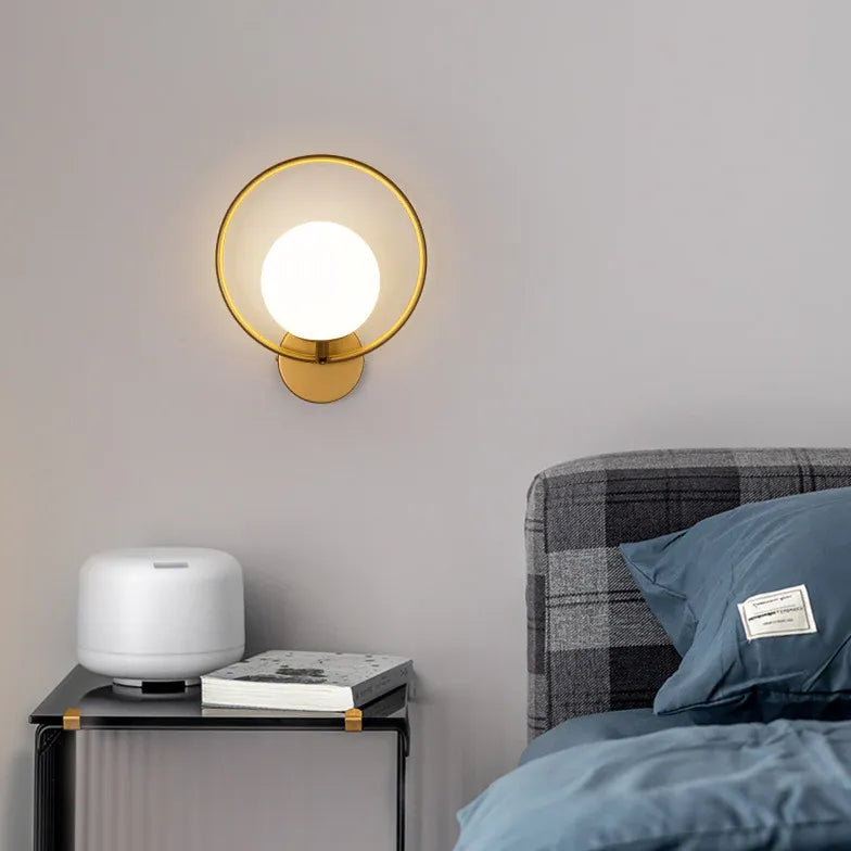 Lampadario da parete moderno con elegante nero - clowasit.com