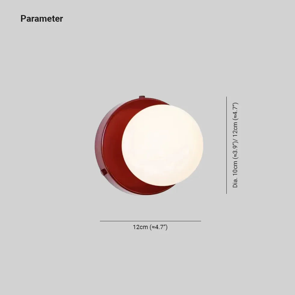 Lampadari moderni da muro elegante sfera luminosa - clowasit.com