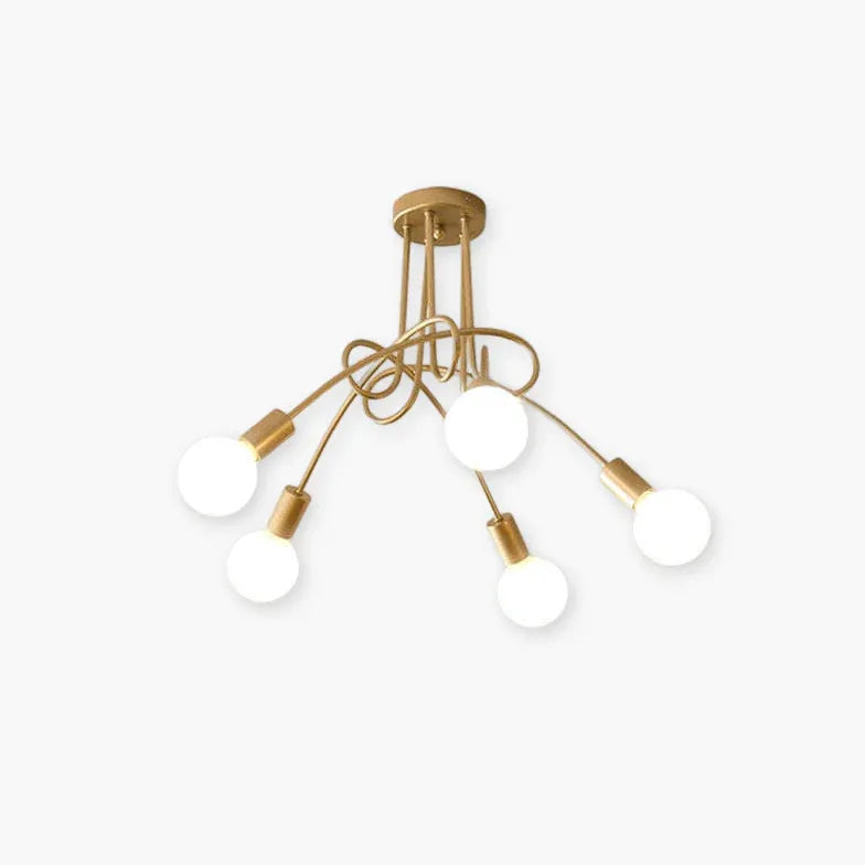 Lampadine Lampadario Elegante Design Bianco Avvolgente - clowasit.com