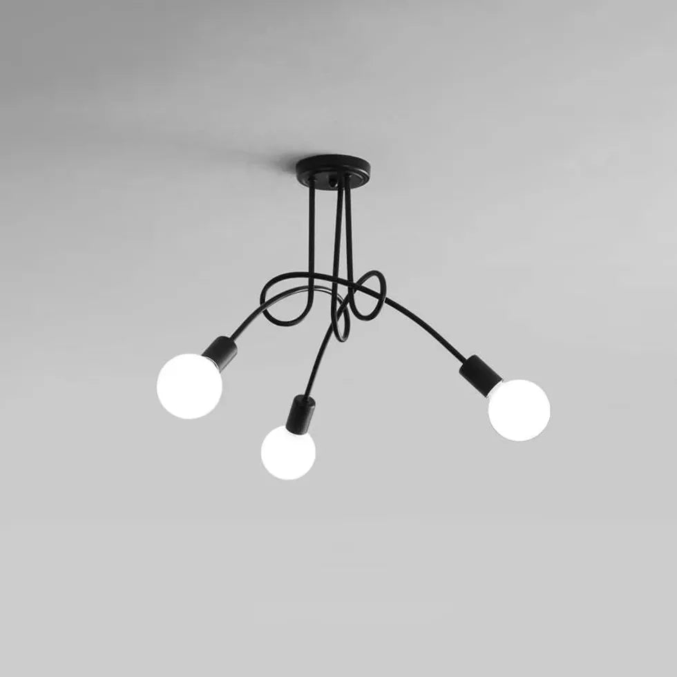 Lampadine Lampadario Elegante Design Bianco Avvolgente - clowasit.com