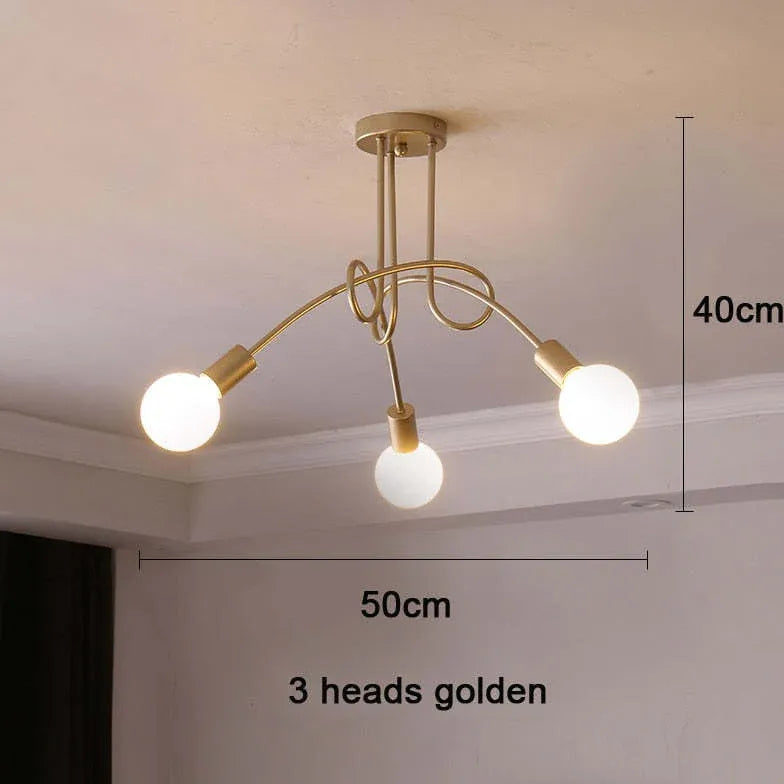 Lampadine Lampadario Elegante Design Bianco Avvolgente - clowasit.com
