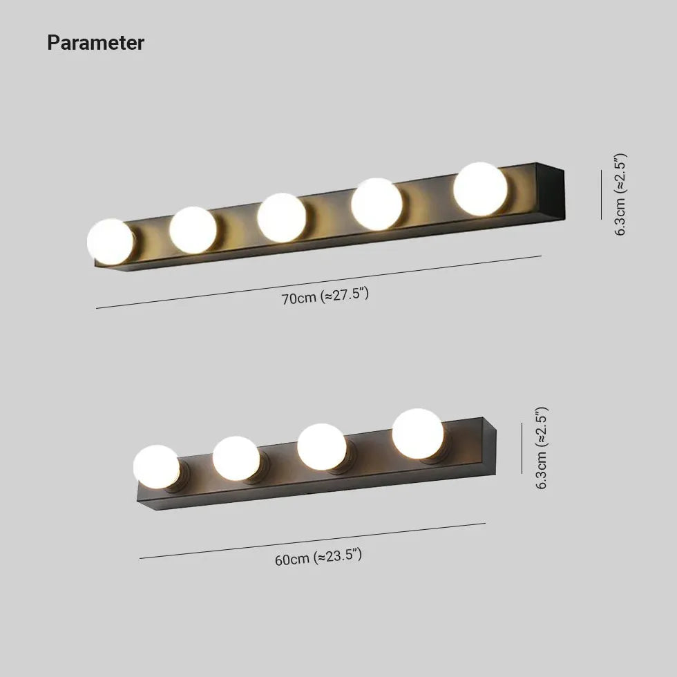 Specchio illuminato trucco con luce LED bianca - clowasit.com