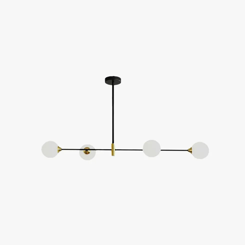 Lampadario sospensione 3 luci moderno sfere di vetro - clowasit.com
