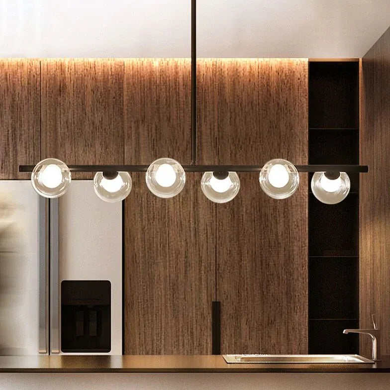 Lampadario Lineare a Più Luci per Cucina - clowasit.com