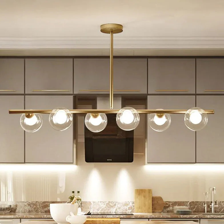 Lampadario Lineare a Più Luci per Cucina - clowasit.com