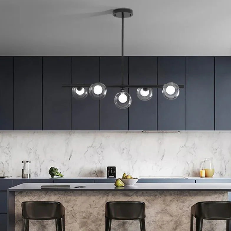 Lampadario Lineare a Più Luci per Cucina - clowasit.com