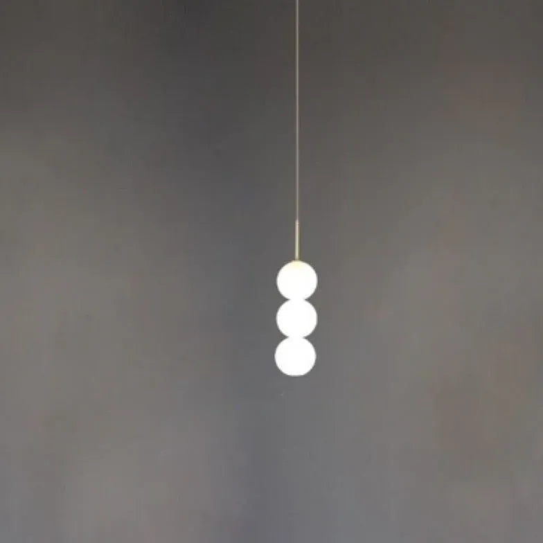 Lampadario a sospensione Bianco Sfere Moderne - clowasit.com